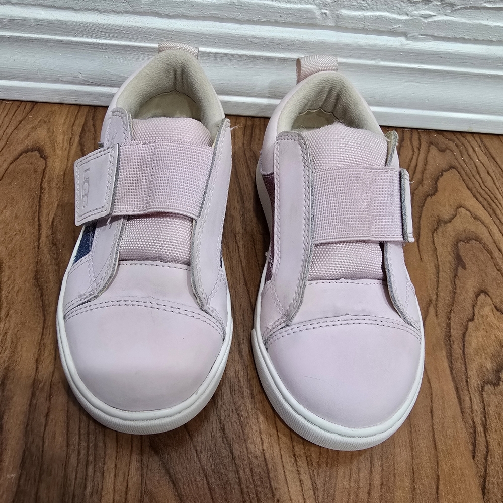 UGG Pink Velcro Sneakers Size 9